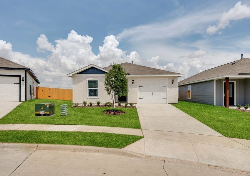 The Ash is a beautiful one-story home.