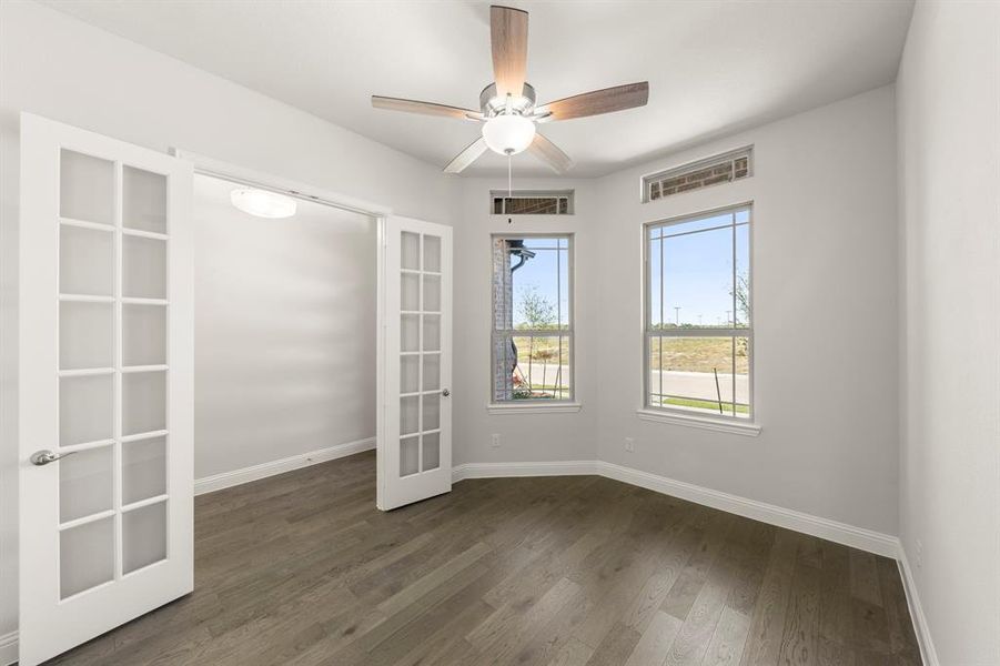 Spacious, unfurnished interior of a new home in River Ranch, Van Alstyne (Image 24). Spacious, unfurnished interior of a new home in River Ranch, Van Alstyne (Image 24).