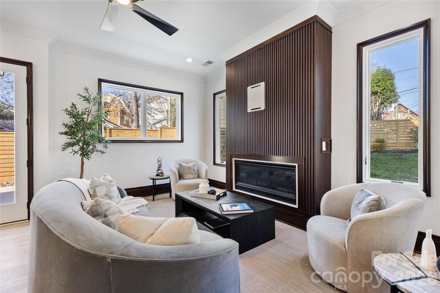 Furnished interior view inside a new home in , Charlotte (Image 13). Furnished interior view inside a new home in , Charlotte (Image 13).