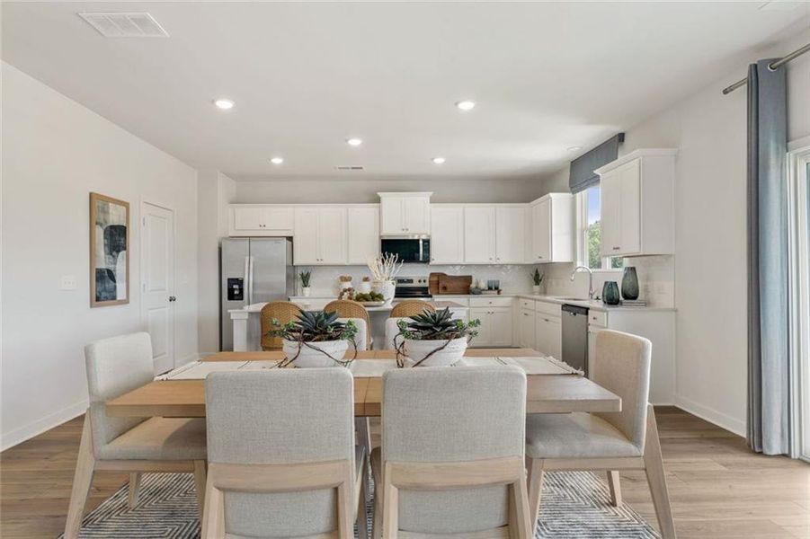 Furnished interior view inside a new home in , Gainesville (Image 33).