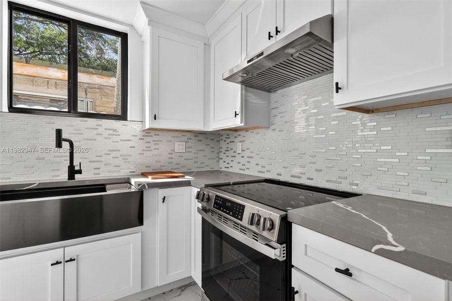 Furnished interior view inside a new home in , Miami (Image 12).