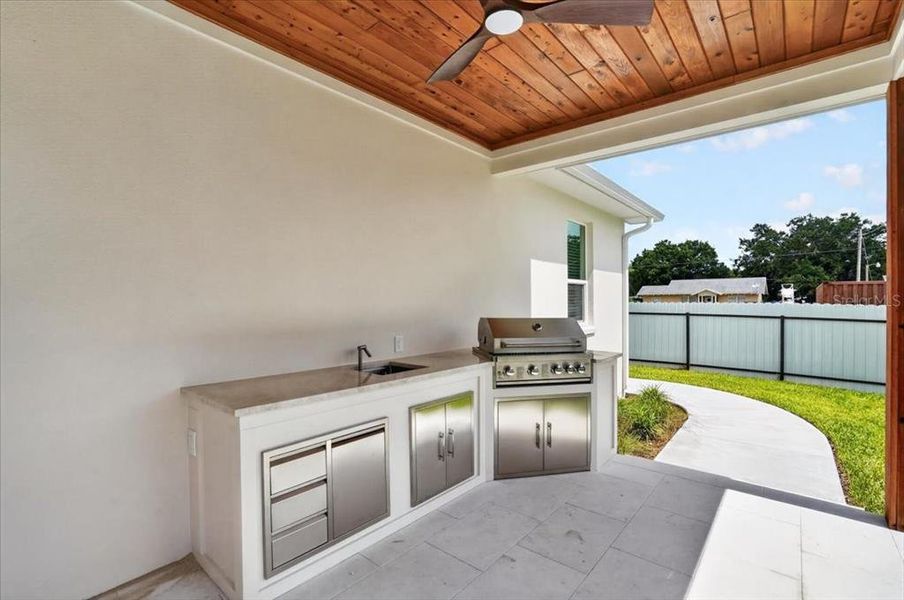 Exterior details and patio area of a home in , Palmetto (Image 28). Exterior details and patio area of a home in , Palmetto (Image 28).