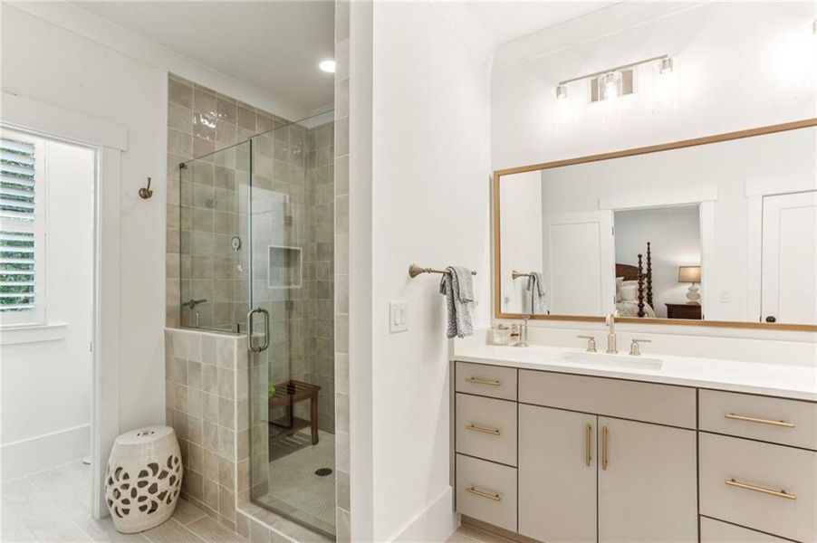 Furnished interior view inside a new home in , Marietta (Image 5).