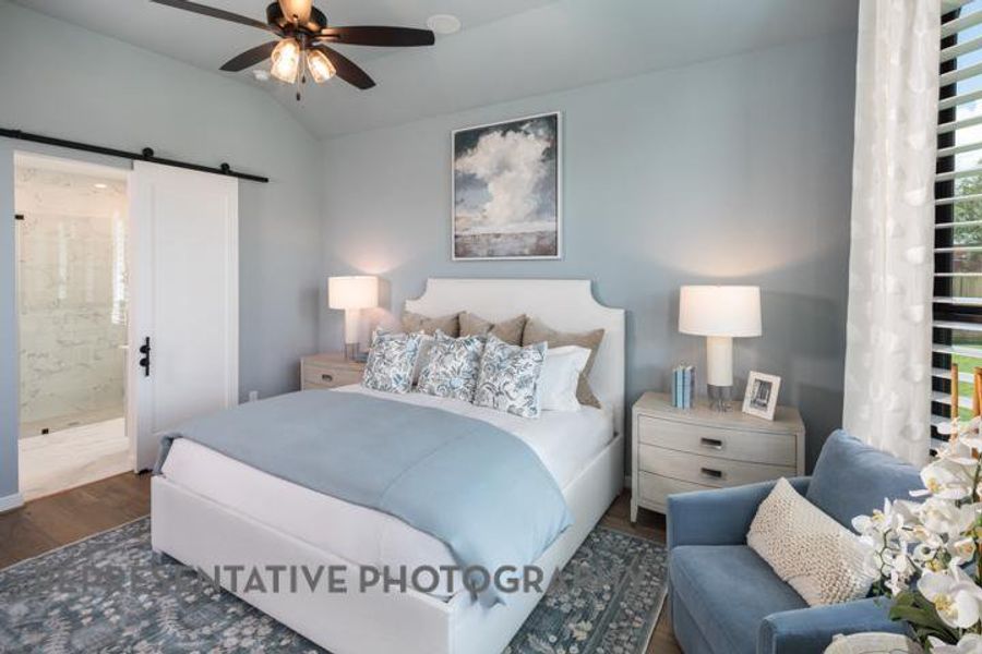 Furnished interior view inside a new home in Trinity Falls, McKinney (Image 5). Furnished interior view inside a new home in Trinity Falls, McKinney (Image 5).