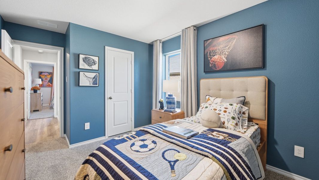 Furnished interior view inside a new home in Hickory Grove, Krum (Image 32).