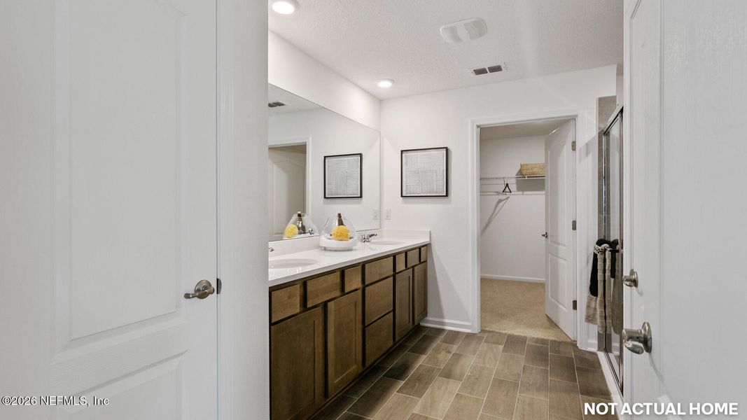 Furnished interior view inside a new home in Sawmill Branch, Palm Coast (Image 13).