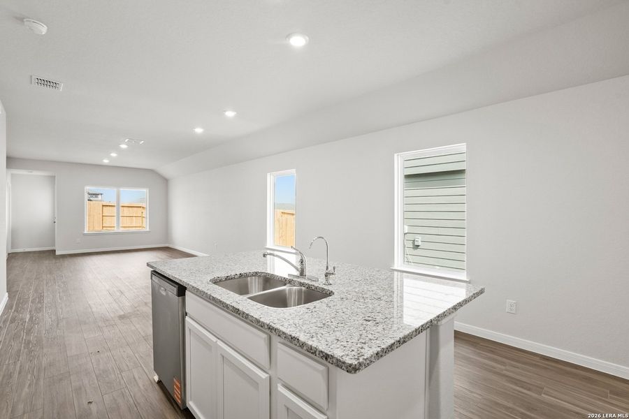 Furnished interior view inside a new home in Hickory Ridge, Elmendorf (Image 11).