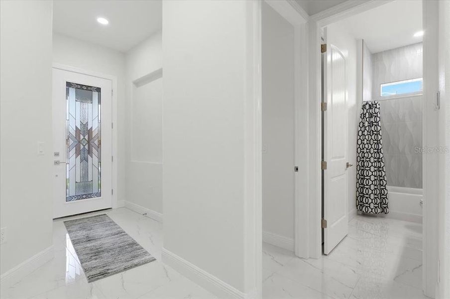 Furnished interior view inside a new home in , Polk City (Image 17).