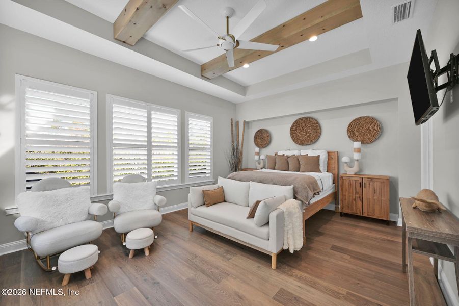 Furnished interior view inside a new home in Palmetto Cove, Ponte Vedra (Image 37).