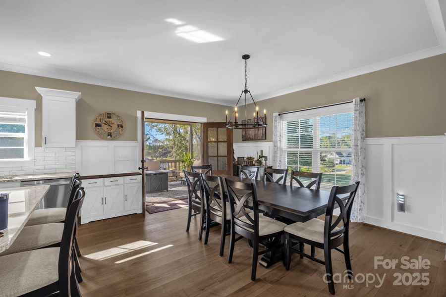 Furnished interior view inside a new home in , Mocksville (Image 31).