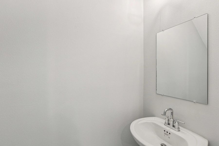 First Floor Half Bathroom - representative images
