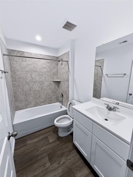 Furnished interior view inside a new home in Windstone on the Prairie, Richmond (Image 8).