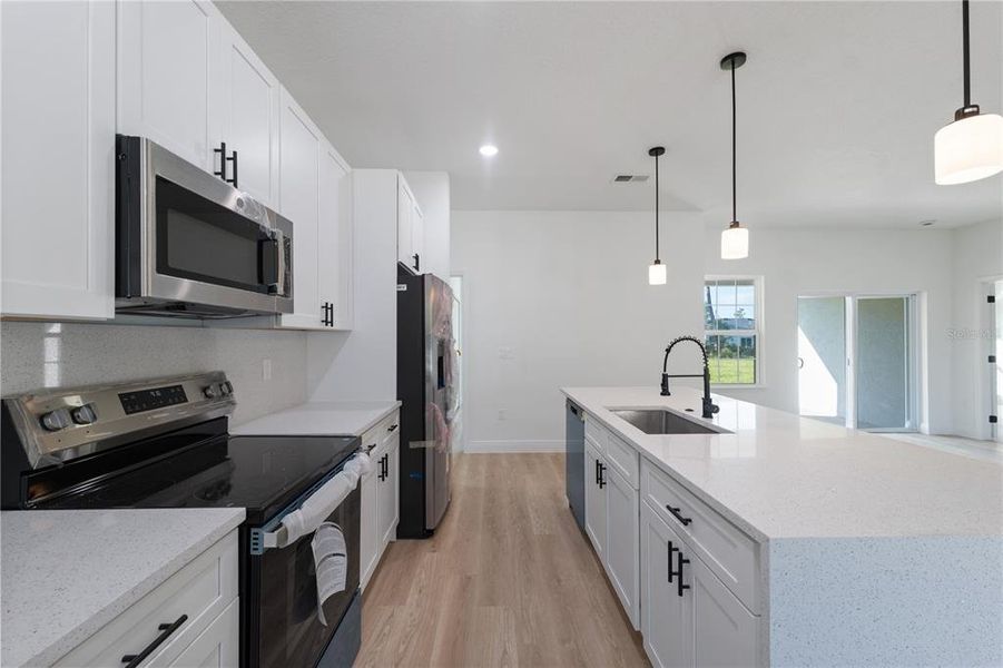 Furnished interior view inside a new home in , Citrus Springs (Image 3).