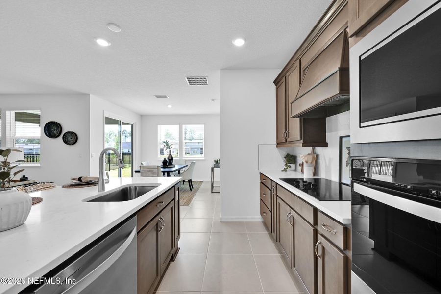 Furnished interior view inside a new home in Hyland Trail, Green Cove Springs (Image 9).
