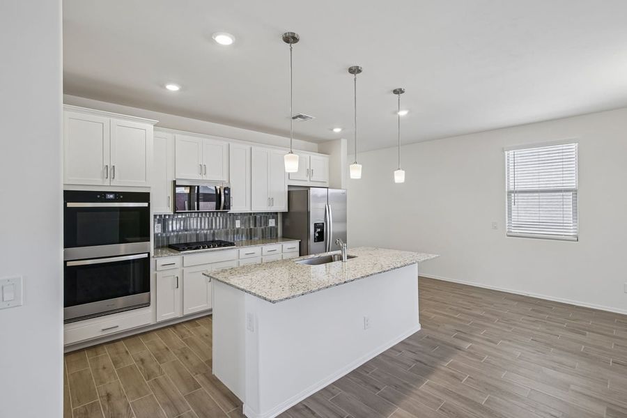Furnished interior view inside a new home in Mandarina Reserve, Marana (Image 8).