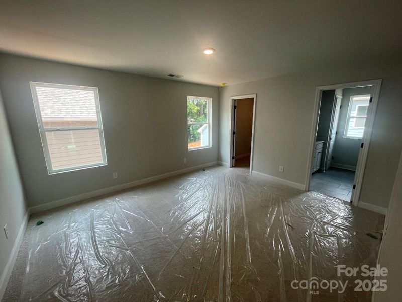 Primary Bedroom with Oversized Walk in Closet