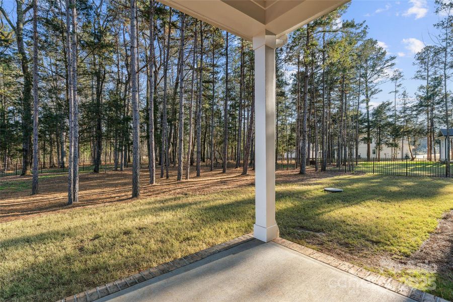 Exterior details and patio area of a home in , Indian Trail (Image 4). Exterior details and patio area of a home in , Indian Trail (Image 4).
