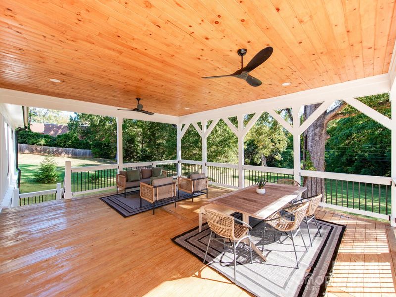 Huge Outdoor Entertaining Space Overlooking Your Amazing Back Yard