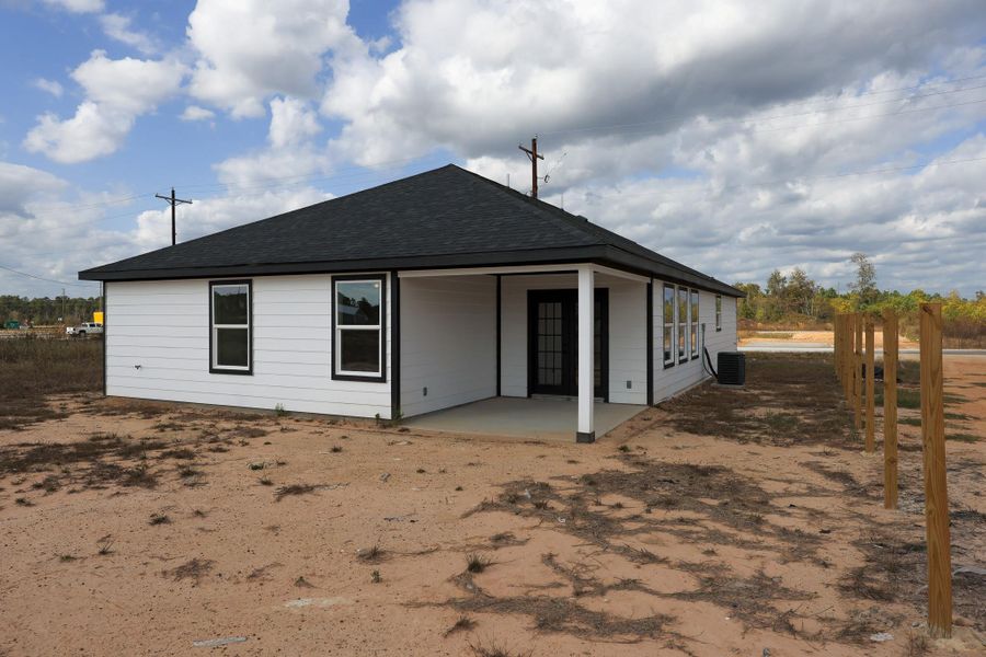 Exterior details and patio area of a home in , Cleveland (Image 21).