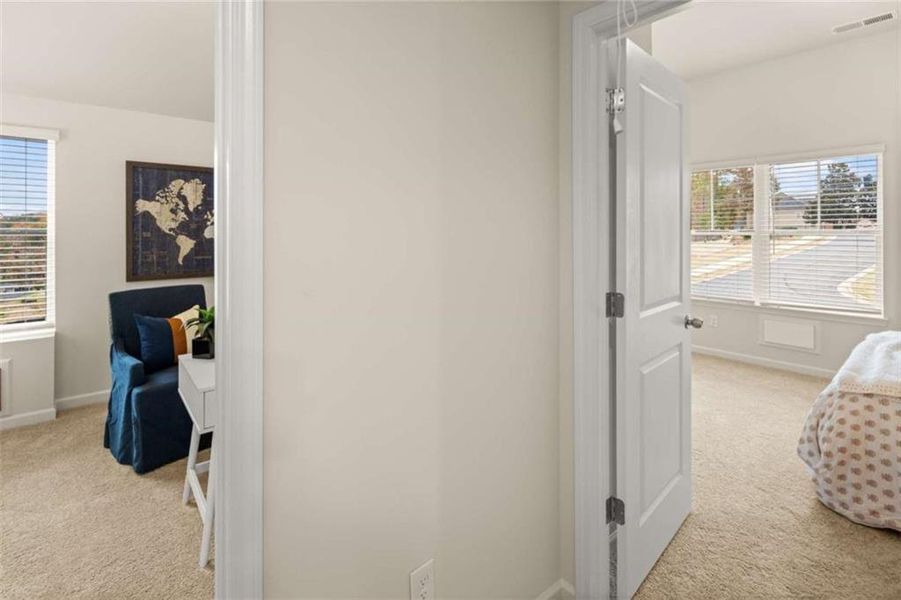 Furnished interior view inside a new home in Hillbrooke Preserve, Conyers (Image 28).