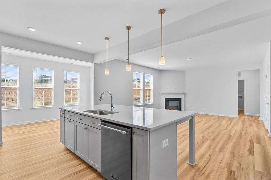 Furnished interior view inside a new home in Brooke Hill, Lewisville (Image 19).