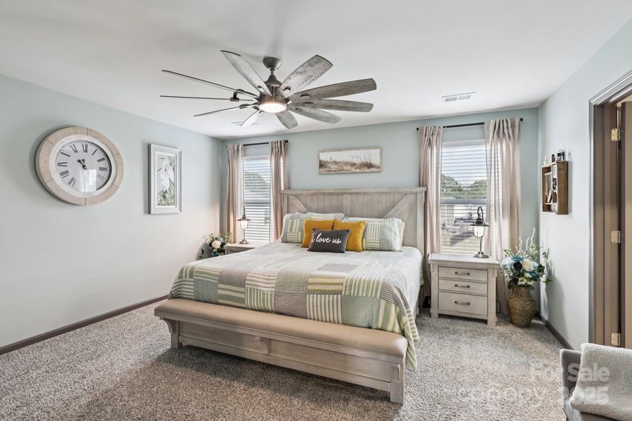 Furnished interior view inside a new home in Monterey Park, York (Image 12). Furnished interior view inside a new home in Monterey Park, York (Image 12).