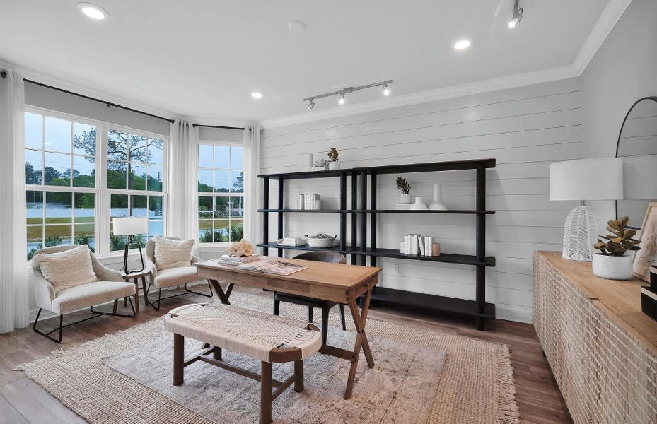 Furnished interior view inside a new home in Highpointe, Stuart (Image 12).