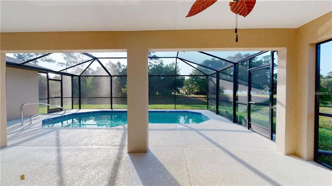 Exterior details and patio area of a home in , North Port (Image 30).