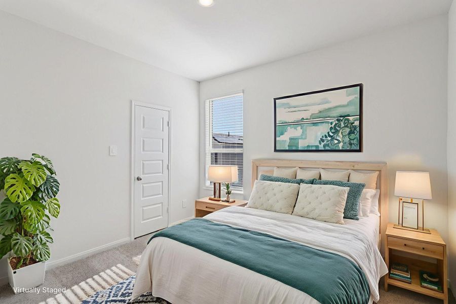 Furnished interior view inside a new home in Kemah Crossing - Luxe Series, Kemah (Image 17).