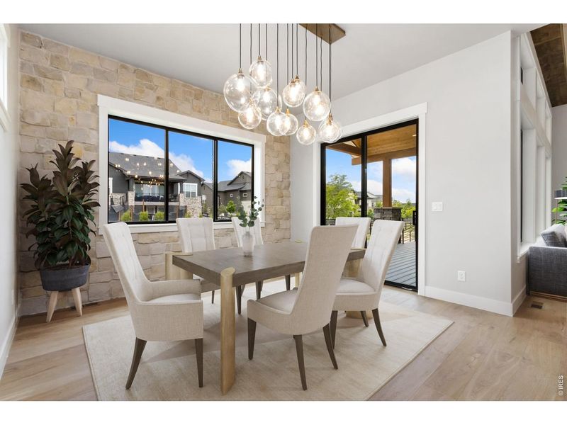 Furnished interior view inside a new home in , Windsor (Image 30).