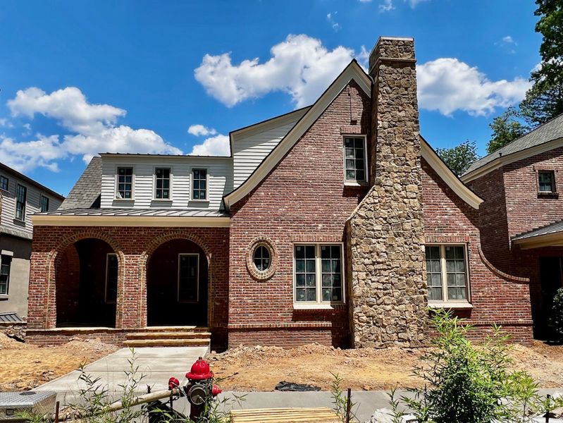 In-progress construction of a new home in Pinecrest, Durham, NC (Image 4).