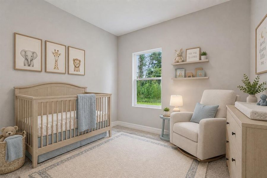 Furnished interior view inside a new home in , Ocala (Image 11).