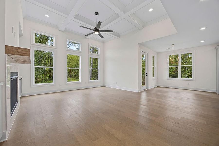 Spacious, unfurnished interior of a new home in Yellowstone Farms, Cumming (Image 31).