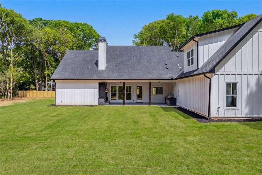 Exterior details and patio area of a home in , Monroe (Image 38).