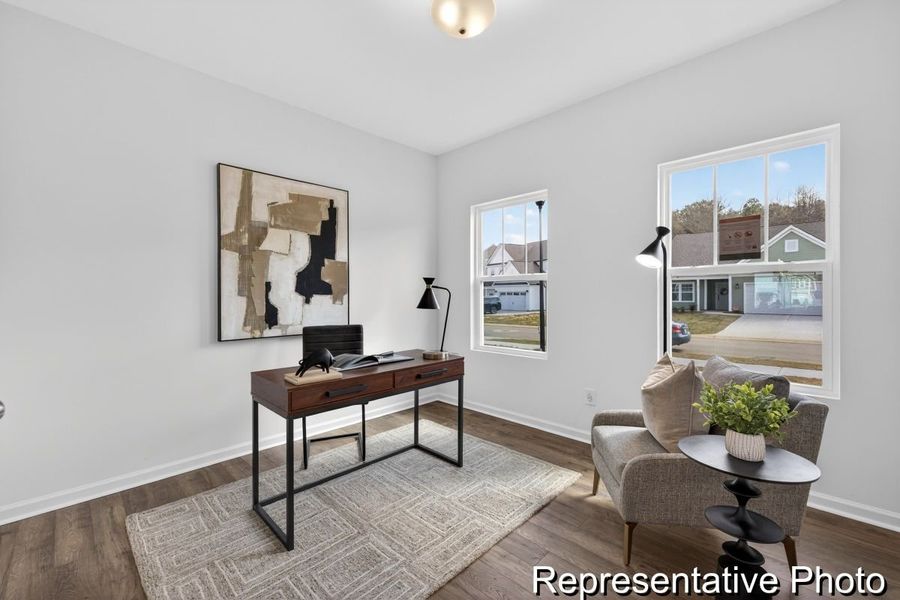 Furnished interior view inside a new home in Nathans Ridge, Lillington (Image 12).