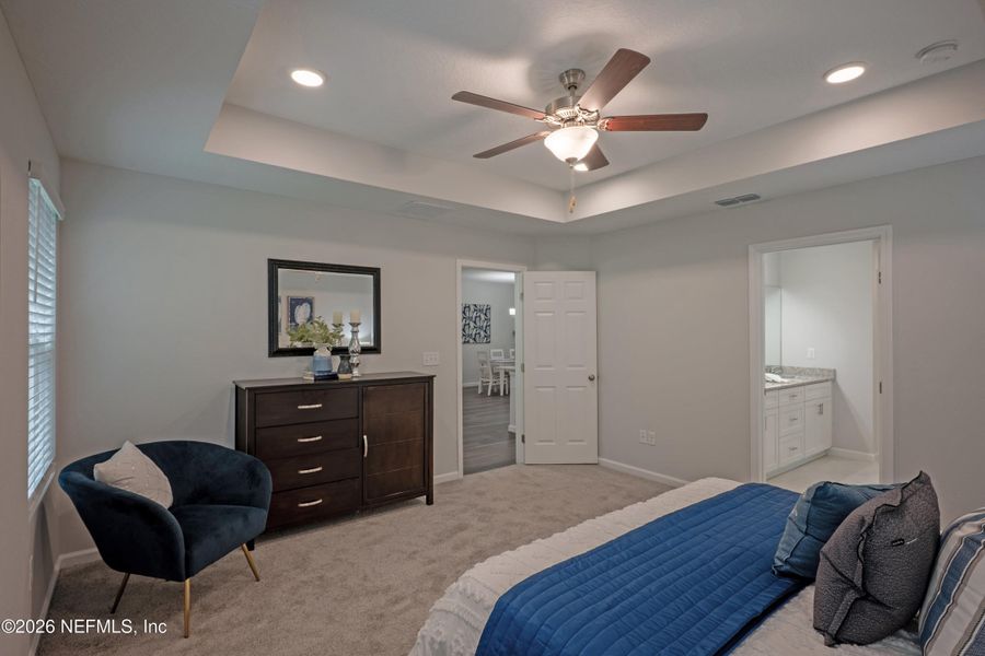 Furnished interior view inside a new home in , Jacksonville (Image 5).