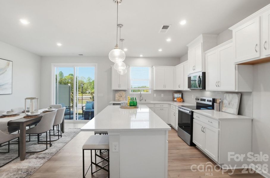 Furnished interior view inside a new home in Arbor Chase, Clover (Image 10).