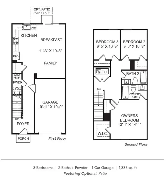 2D floor plan layout of this home in Cameron Ridge, Columbia, SC (Image 3). 2D floor plan layout of this home in Cameron Ridge, Columbia, SC (Image 3).