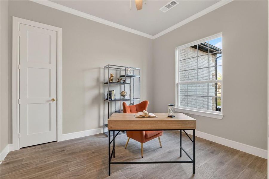 Furnished interior view inside a new home in , Farmersville (Image 29). Furnished interior view inside a new home in , Farmersville (Image 29).