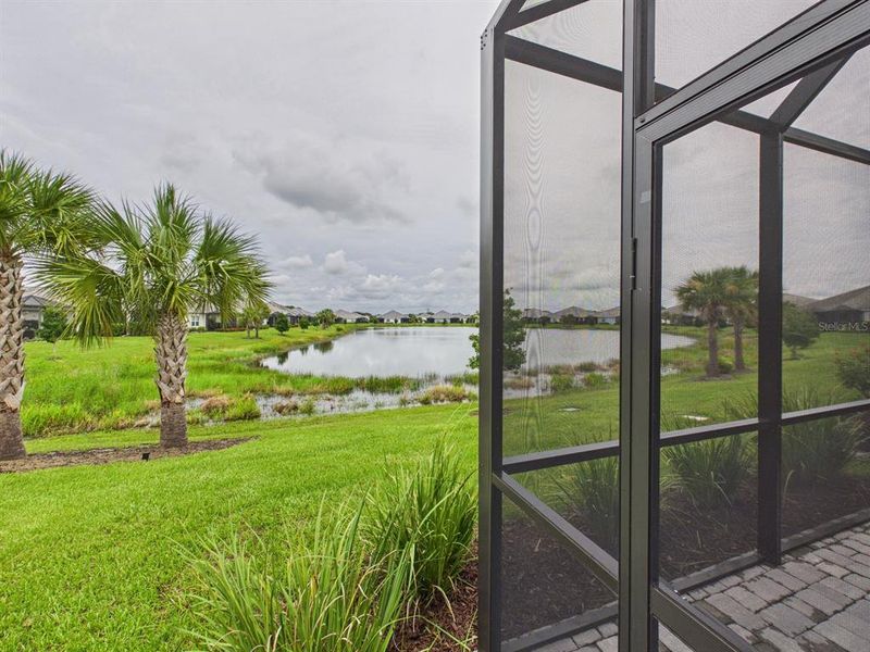 Exterior details and patio area of a home in , Sarasota (Image 36). Exterior details and patio area of a home in , Sarasota (Image 36).