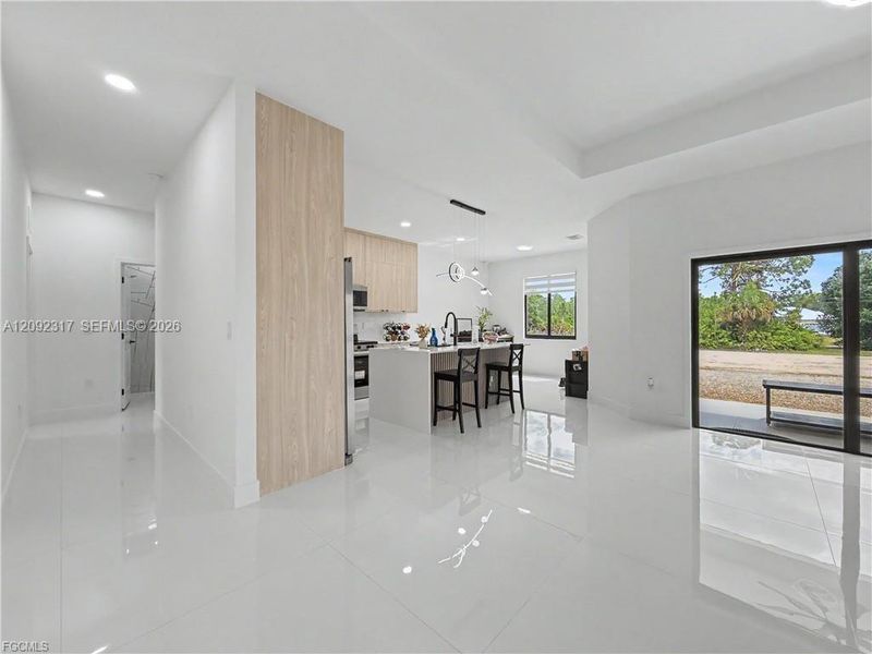 Furnished interior view inside a new home in , Lehigh Acres (Image 8).