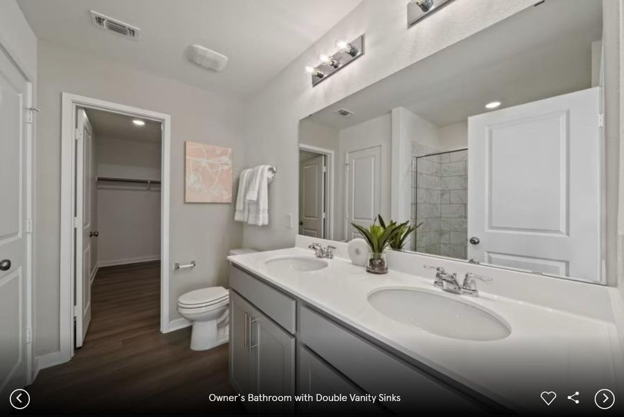 Interior photos- Photo of Centex model home with same floor plan, not of actual home listed.
