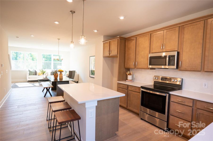 Furnished interior view inside a new home in Context at Oakhurst, Charlotte (Image 7).