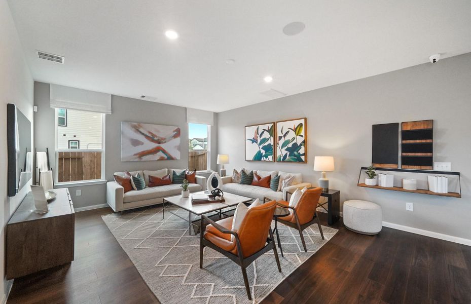 MODEL HOME images may NOT be consistent with the finished product.