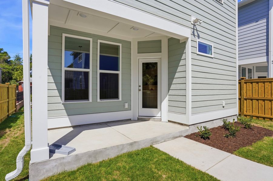 Representative exterior details of a home built from the The Remington by RobuckHomes in Downtown Wilmington Collective, Wilmington (Image 50). Representative exterior details of a home built from the The Remington by RobuckHomes in Downtown Wilmington Collective, Wilmington (Image 50).