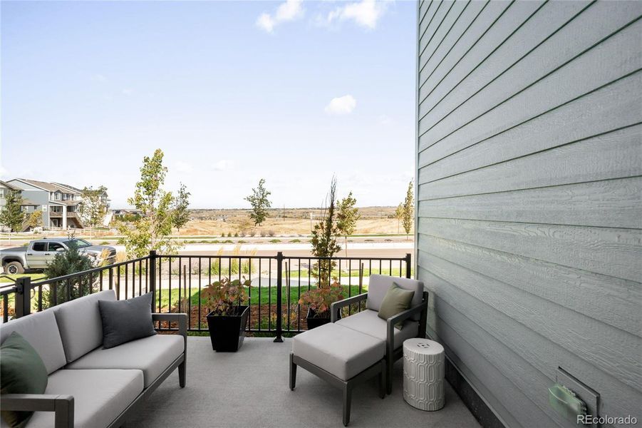 Exterior details and patio area of a home in , Littleton (Image 3). Exterior details and patio area of a home in , Littleton (Image 3).