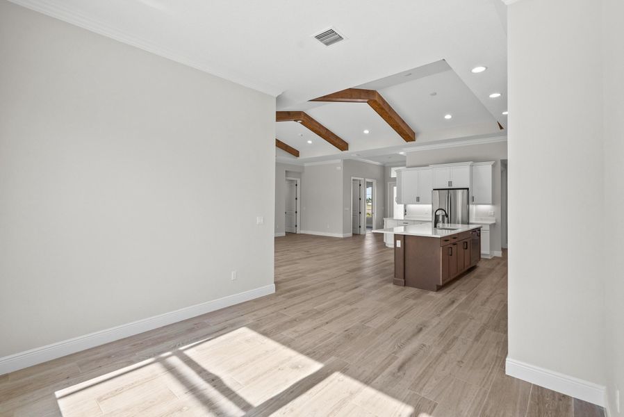 Representative furnished interior of a home built from the Weston Signature by GHO Homes in High Pointe, Vero Beach (Image 14).
