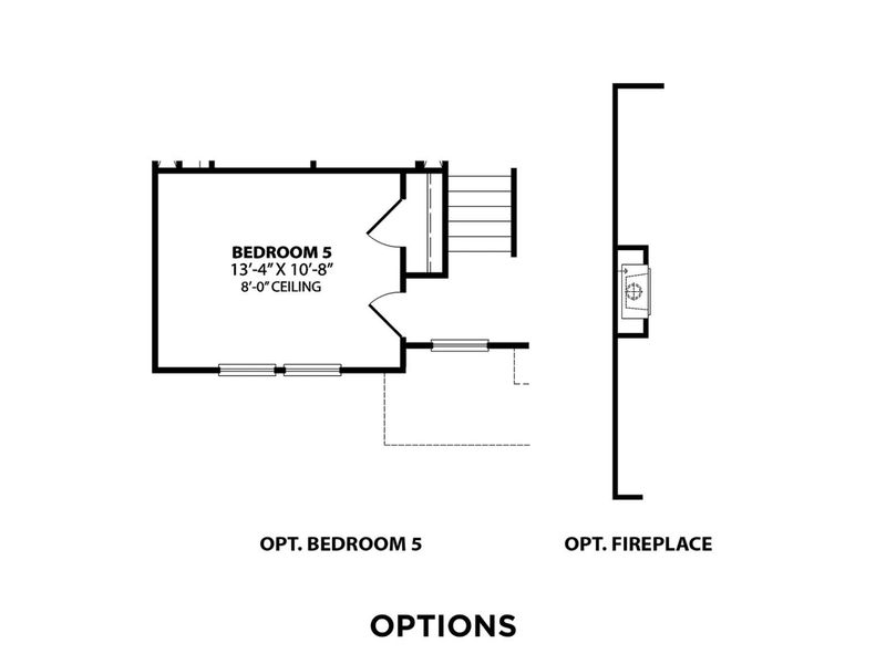 2D floor plan layout for the The Murray B by Davidson Homes LLC in Sage Farms, White House, TN (Image 5). 2D floor plan layout for the The Murray B by Davidson Homes LLC in Sage Farms, White House, TN (Image 5).