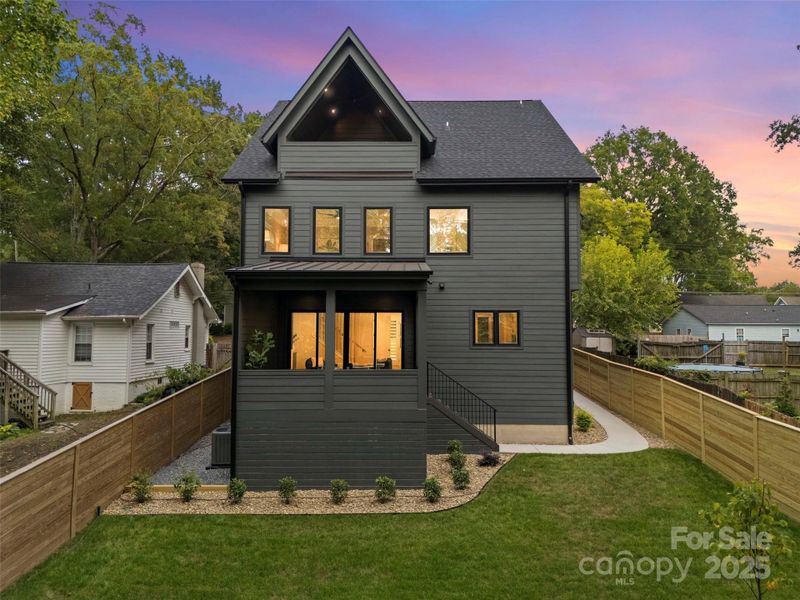 Front exterior of a new home in , Charlotte, NC, highlighting curb appeal (Image 19).