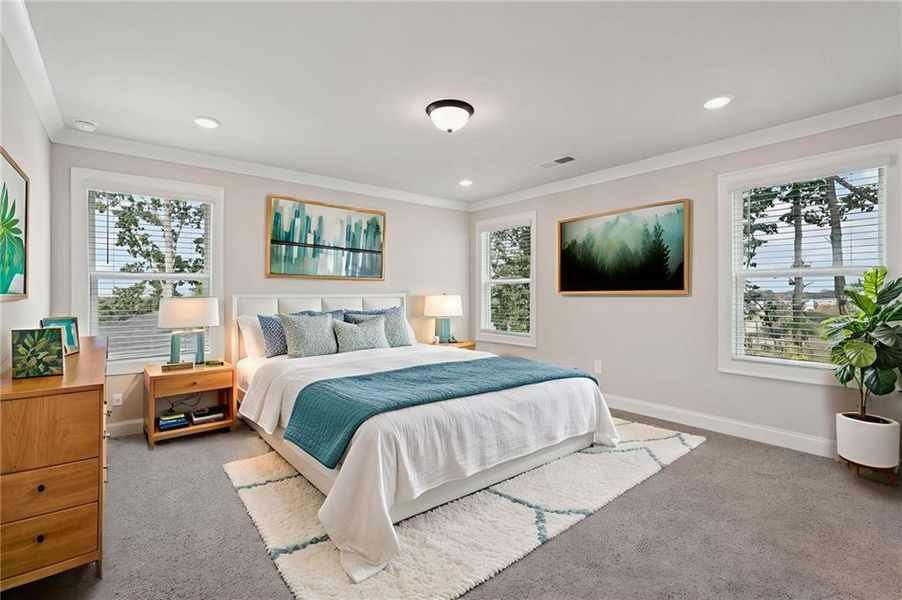 Furnished interior view inside a new home in Hemingway - Reserve Series, Cumming (Image 8).